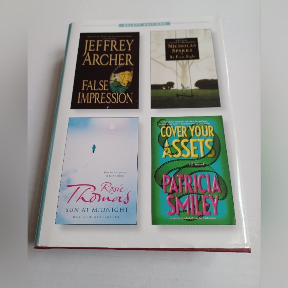 $4 Add-on Reader's Digest Selection of 4 Novels - Hardcover With Book Jacket